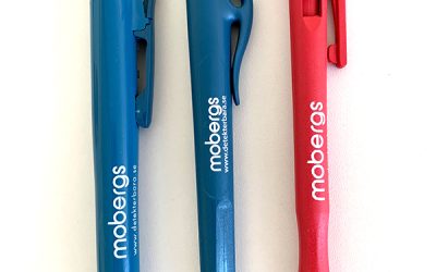 Detekterbara pennor med tryck och löpnummer