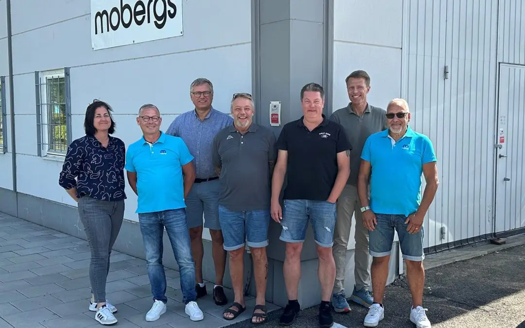 Teamet på Mobergs